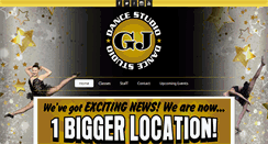 Desktop Screenshot of gjdancestudio.com